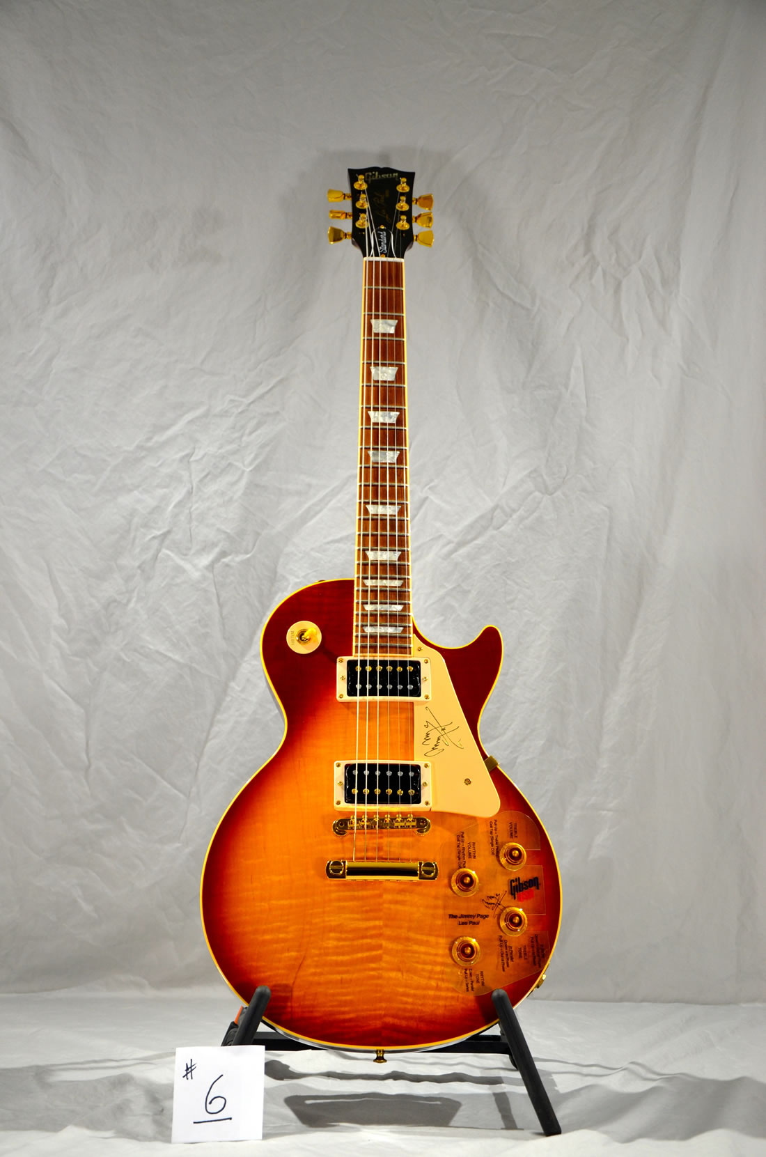 1996 Gibson “Jimmy Page Les Paul 1st Edition” Guitar #6