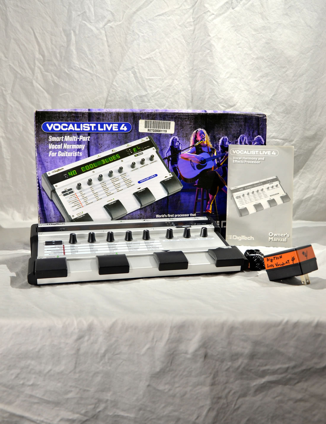 Digitech Vocalist Live Harmony User Manual