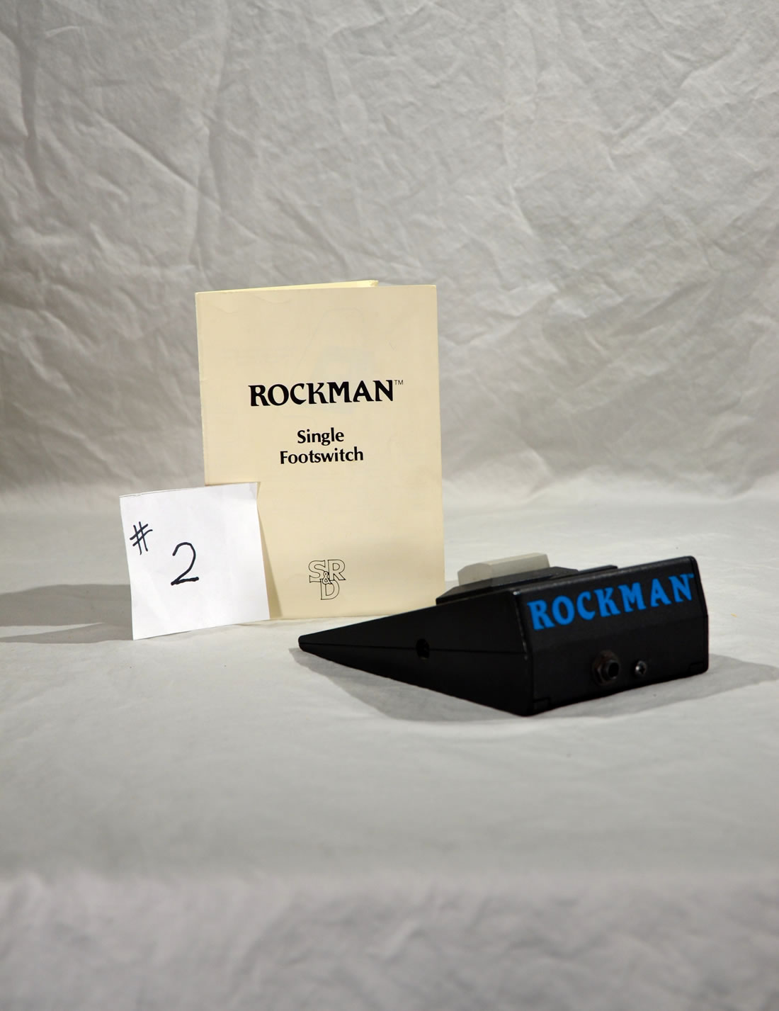 #2 SR&D  “RockMan“ Single Foot Switch