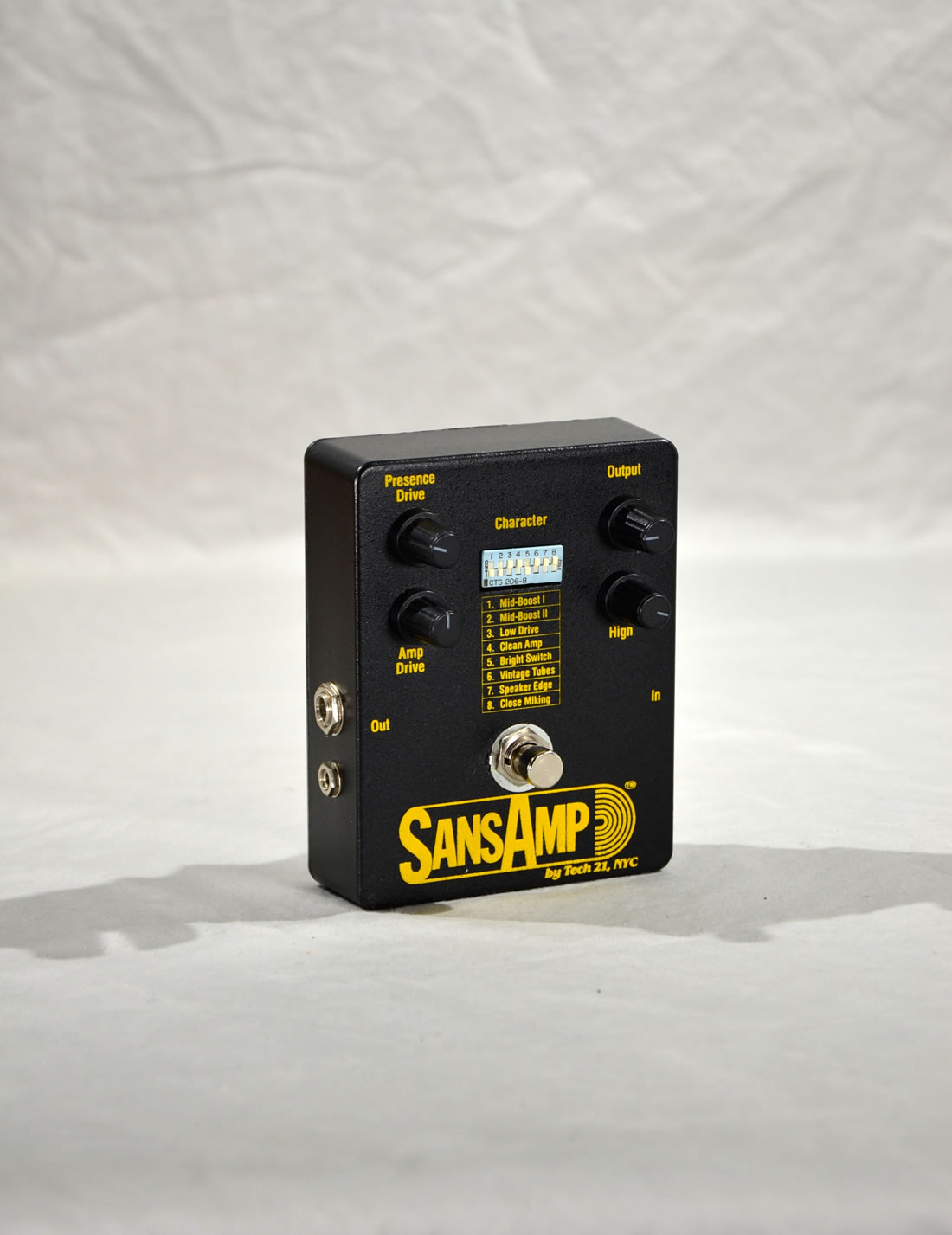 Tech 21  “Original SansAmp” – Hand Built by Andrew Barta in 1989