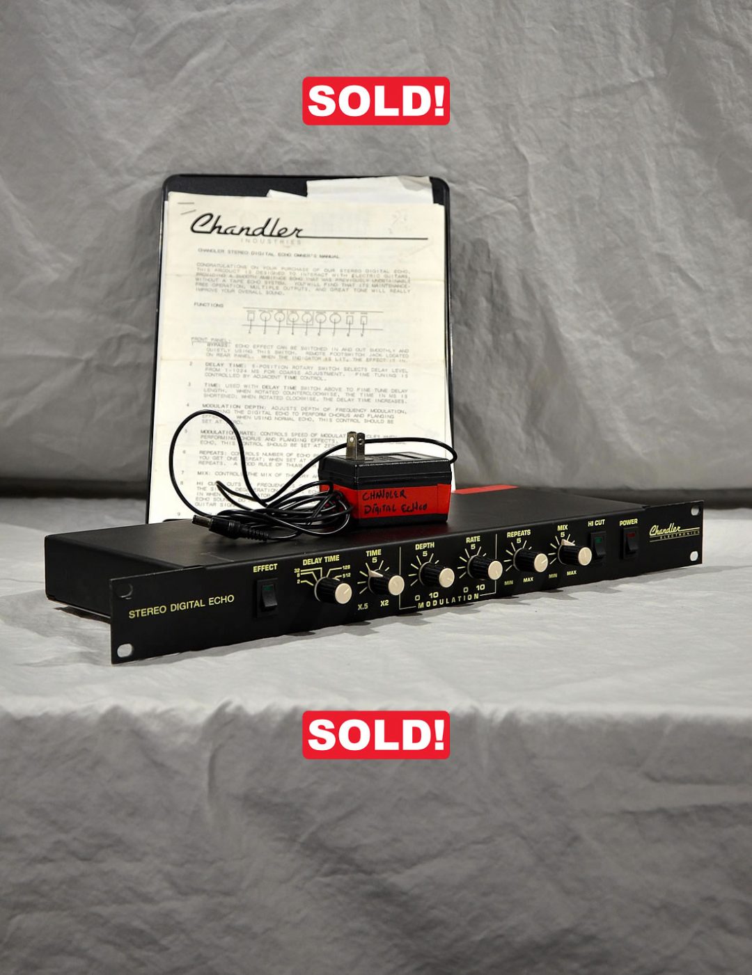 Chandler Stereo Digital Echo Unit | Vintage guitars and amps